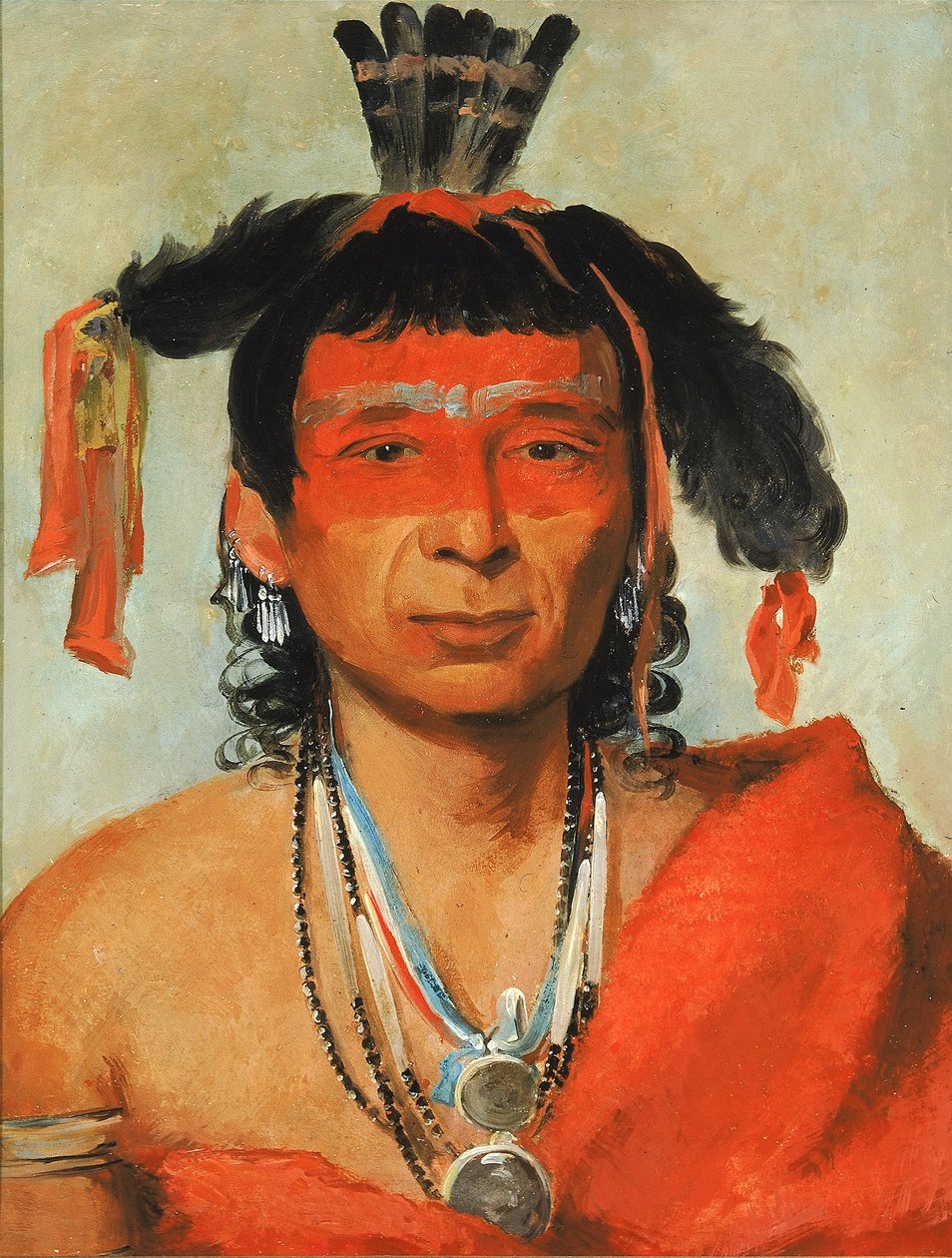 Másh-kee-wet, een grote dandy door George Catlin