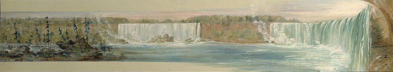 Niagara Watervallen door George Catlin