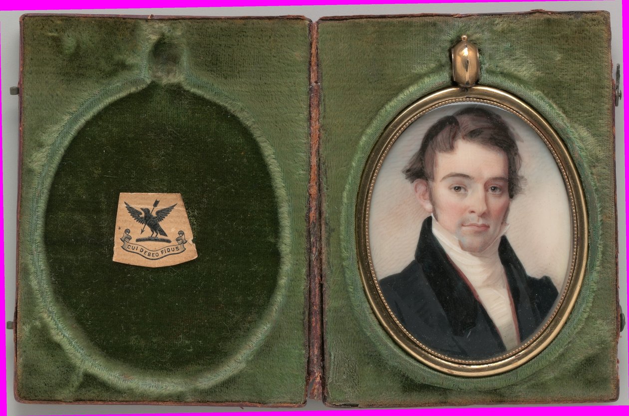 Portret van een heer door George Catlin