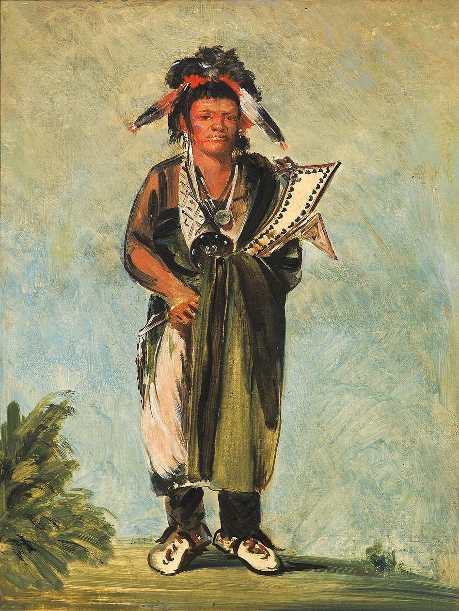 Wah-kón-ze-kaw, De slang door George Catlin