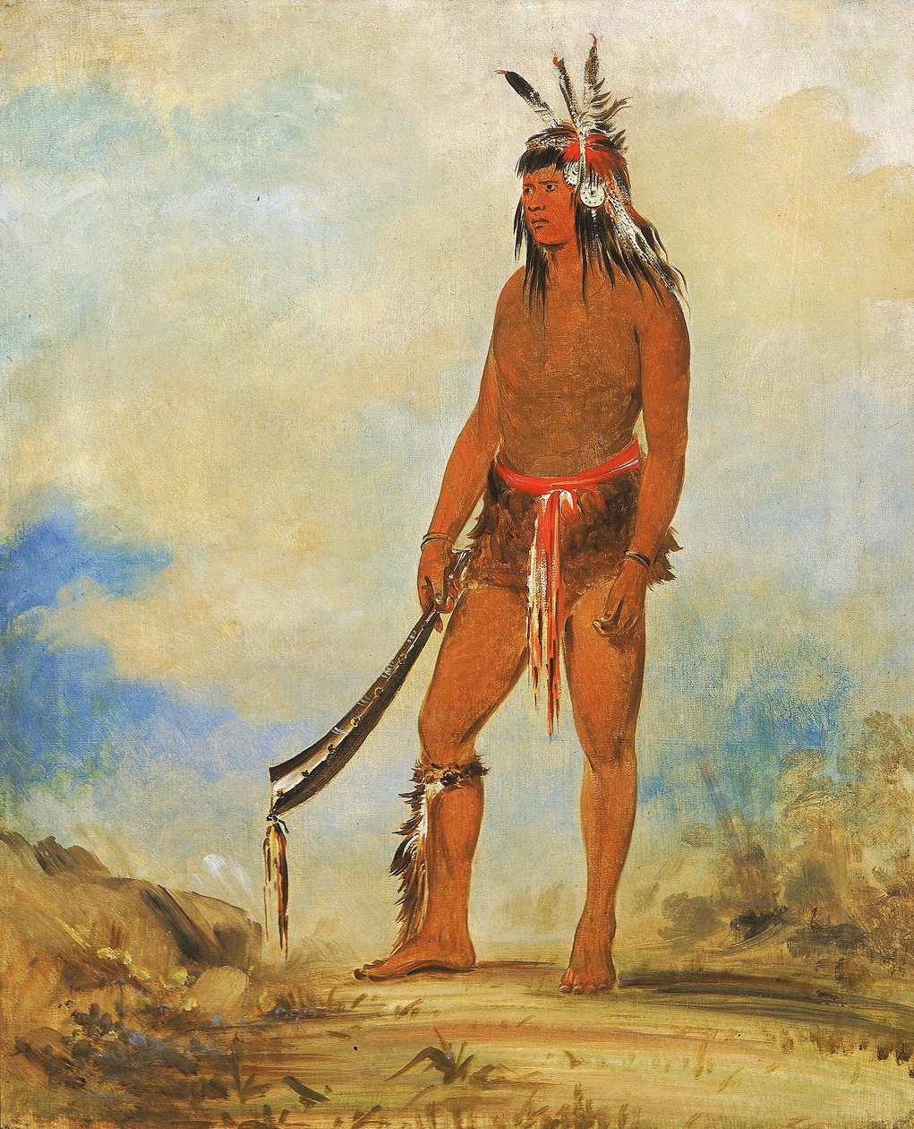Won-de-tów-a, Het wonder door George Catlin