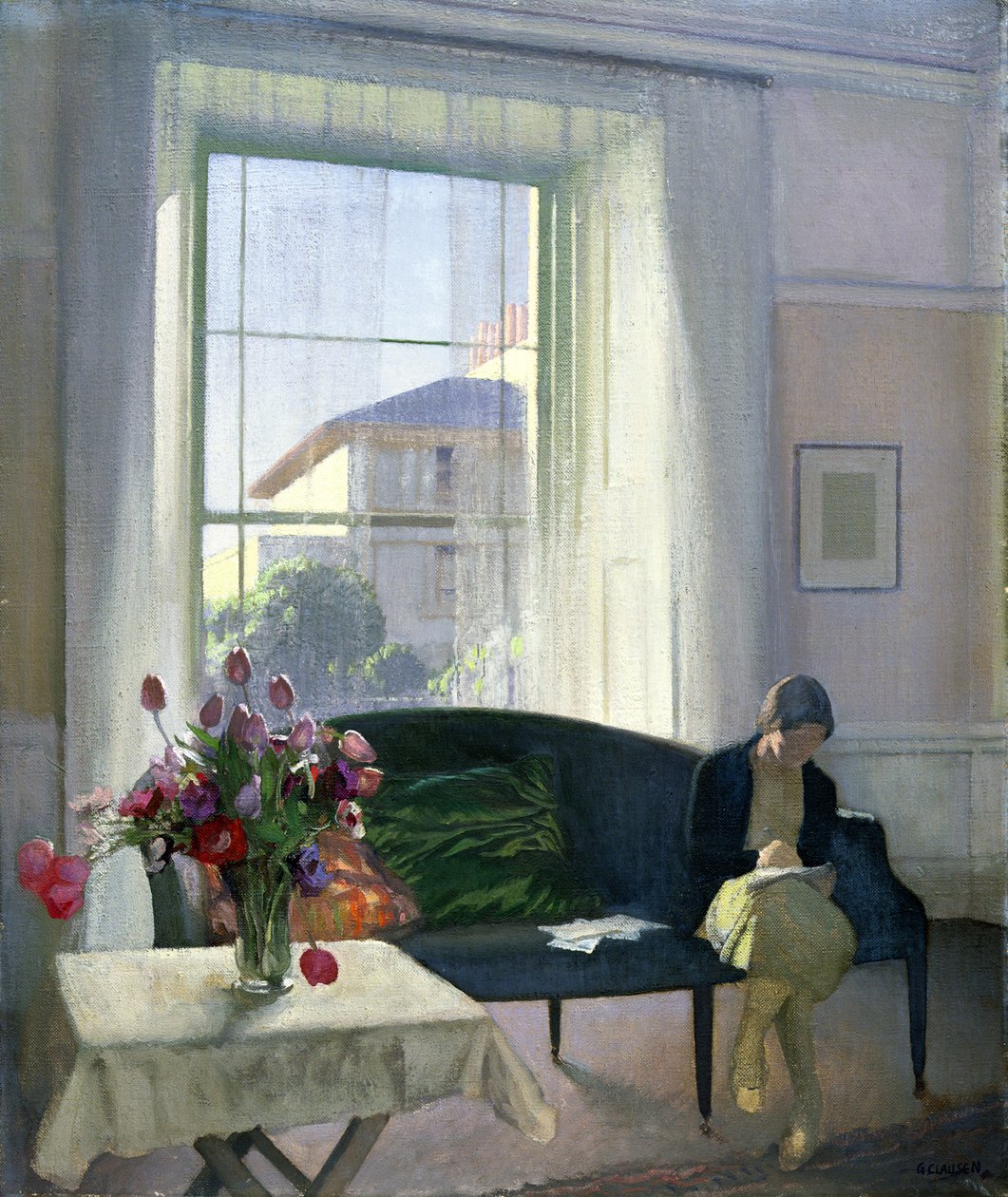 De stille kamer door George Clausen