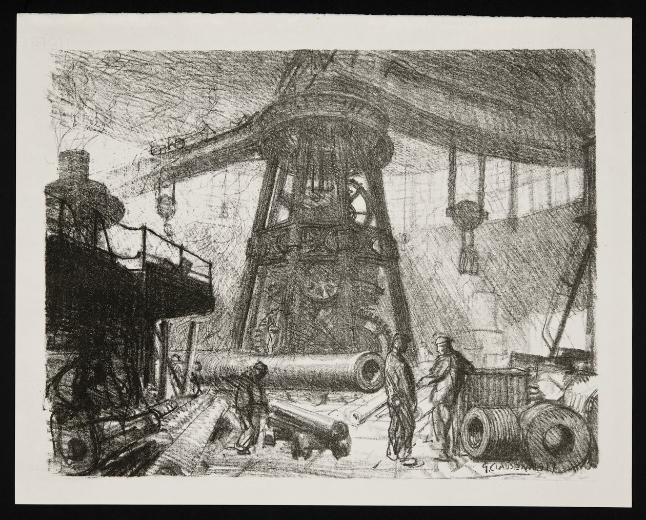 De radiale kraan door George Clausen