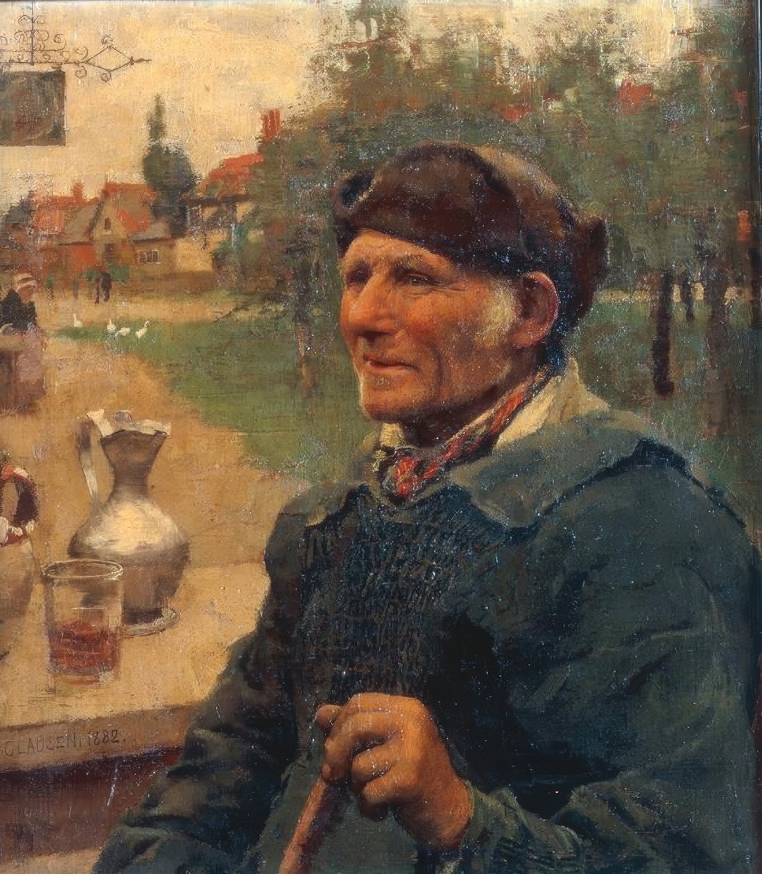 De dorpsbewoner door George Clausen