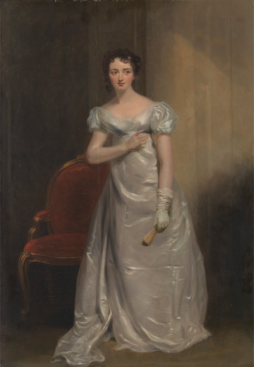 Harriet Smithson als Miss Dorillon, in 