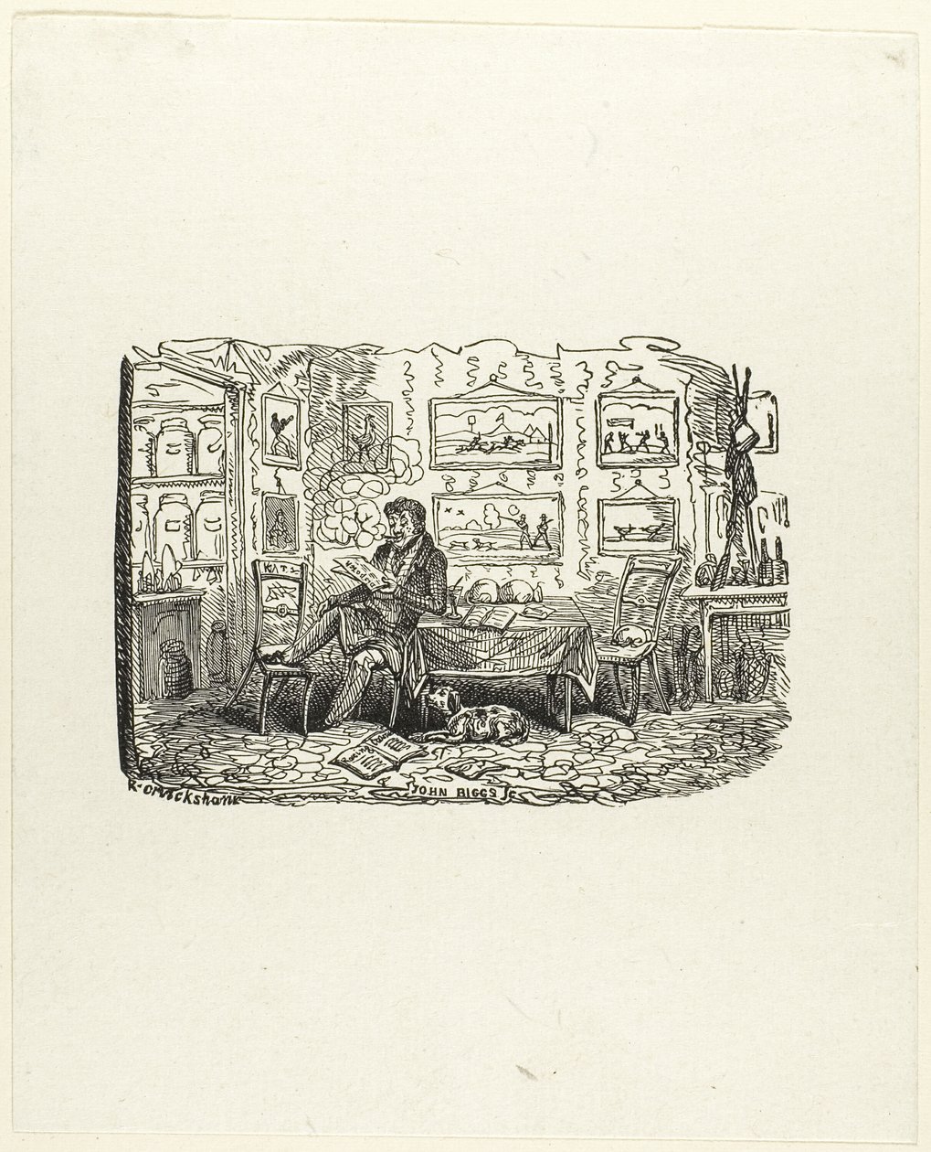 Anekdotes: Bewijs door George Cruikshank