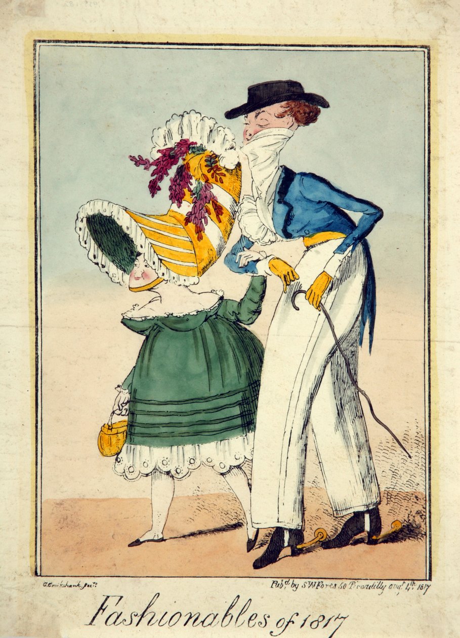 Mode van 1817 door George Cruikshank