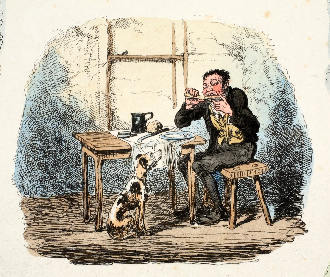 Hoop door George Cruikshank