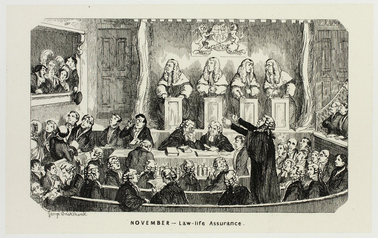 November - Law-Life Assurance van George Cruikshank