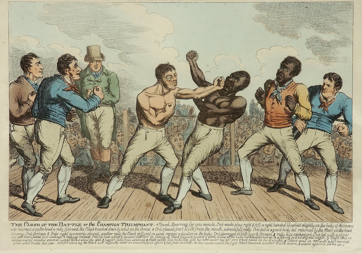 Het Einde van de Triomfantelijke Slag door George Cruikshank