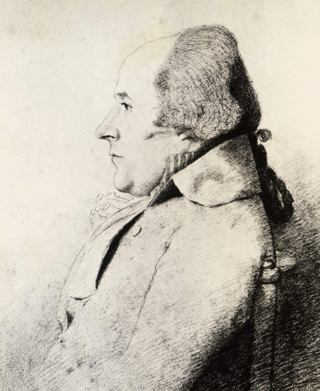 Portret van William Bligh door George Dance