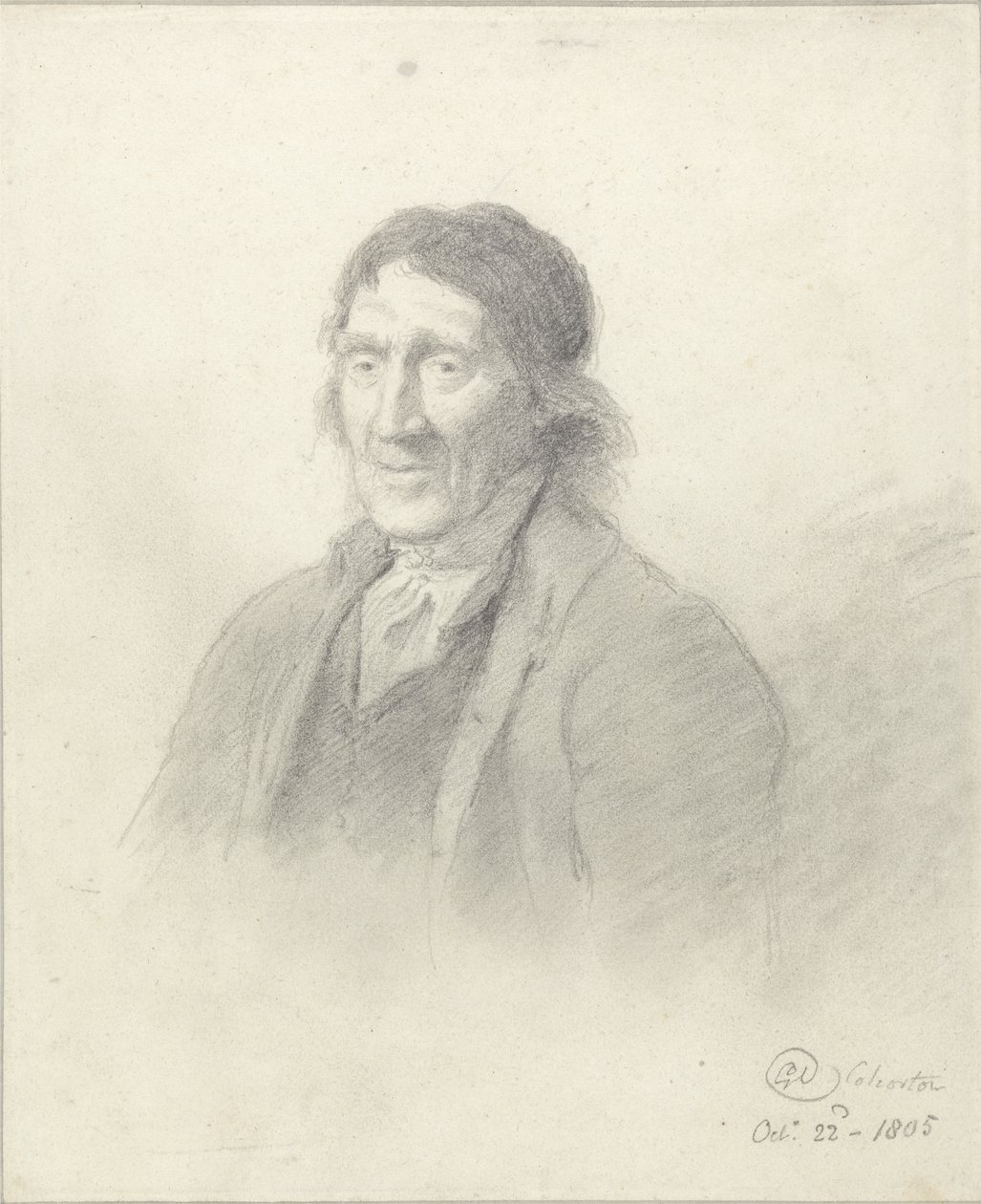 Portret van een Man, 1805 door George Dance