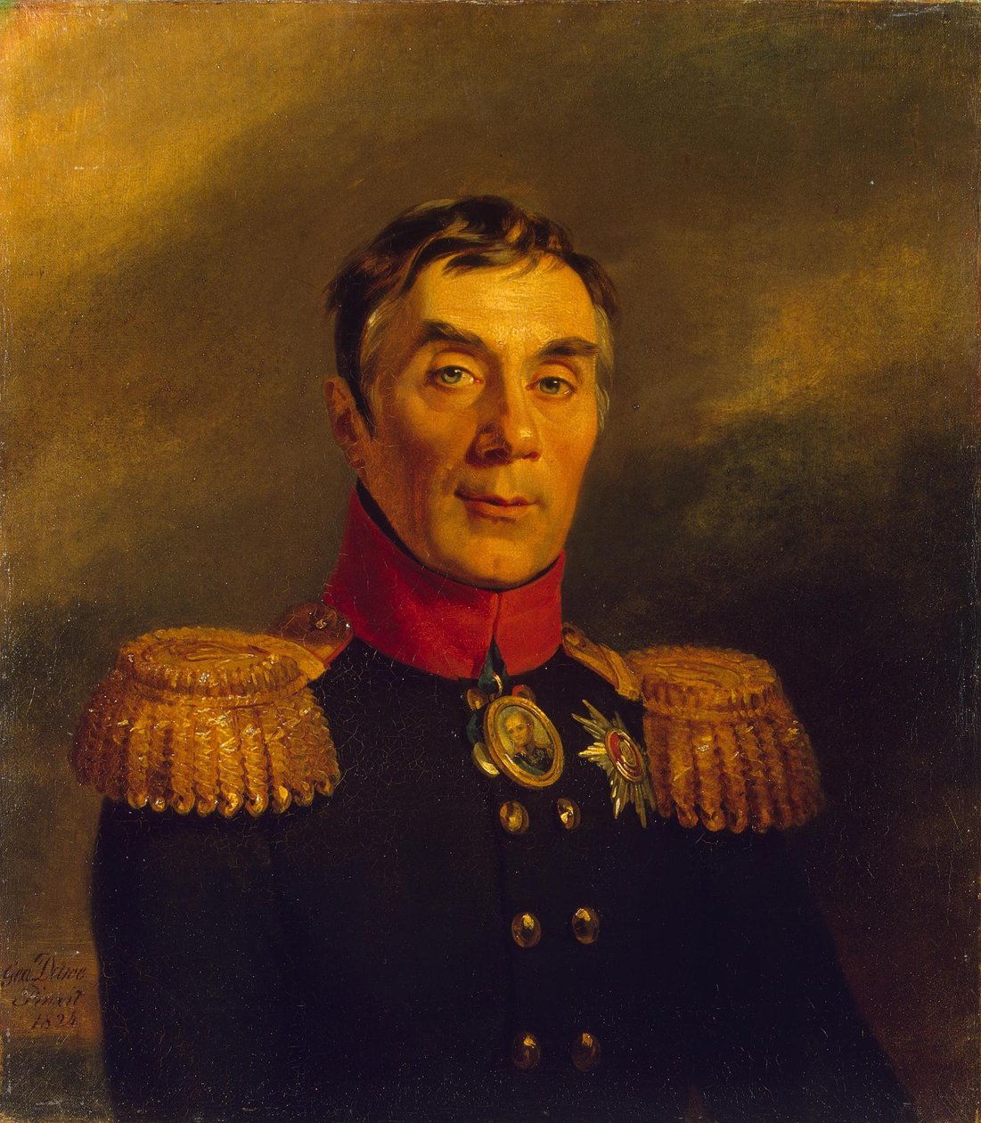 Portret van Aleksej A. Araketsjev (1769-1834) door George Dawe