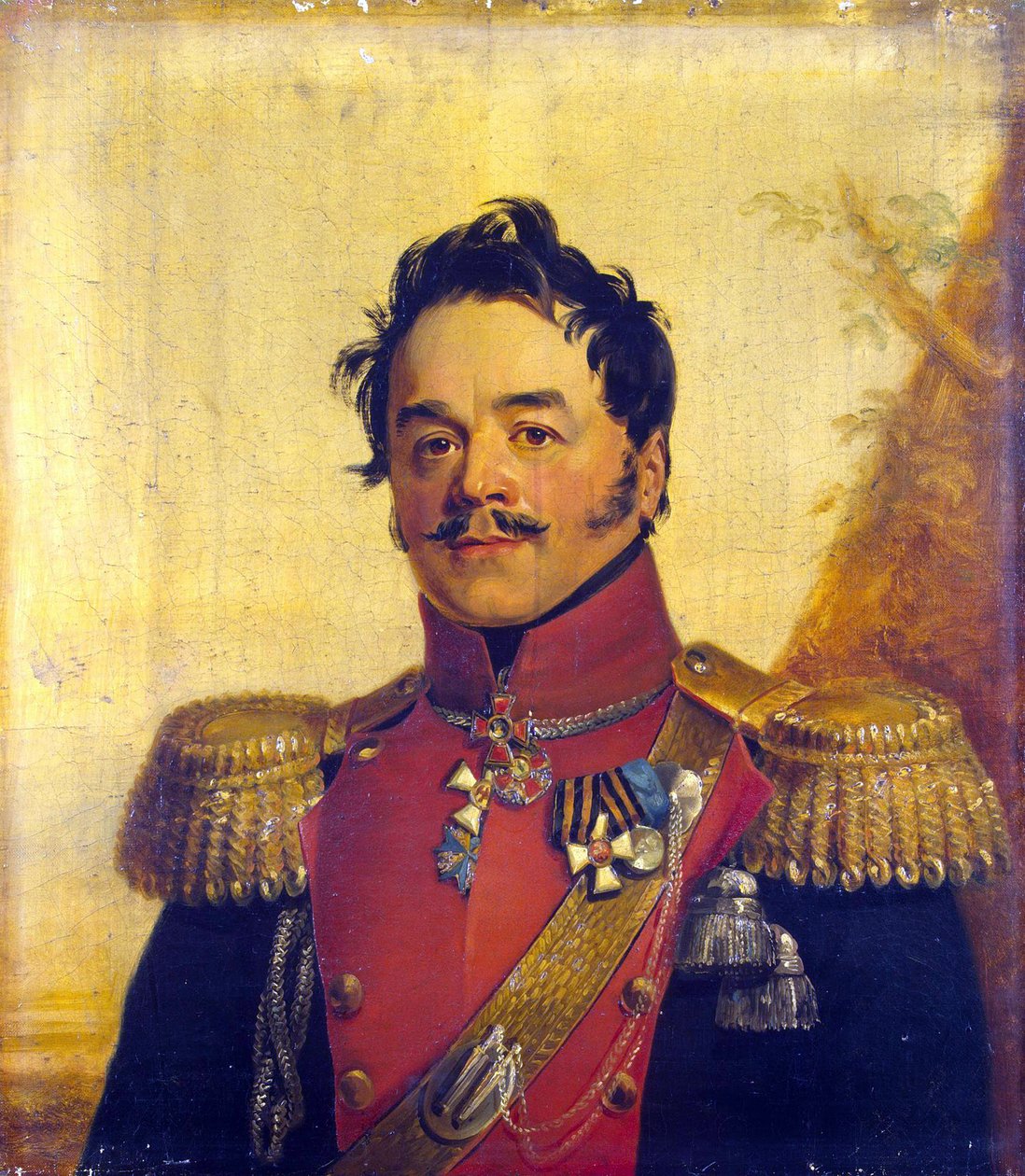 Portret van graaf Nikolai Grigoryevich Shcherbatov door George Dawe