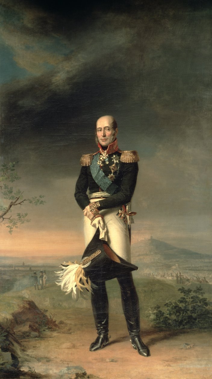 Portret van Prins Mikhail Barclay de Tolly (1761-1818) door George Dawe