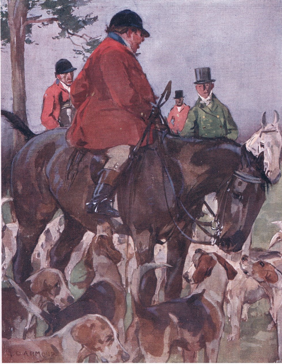 Het veld betreden! Glorieus geluid