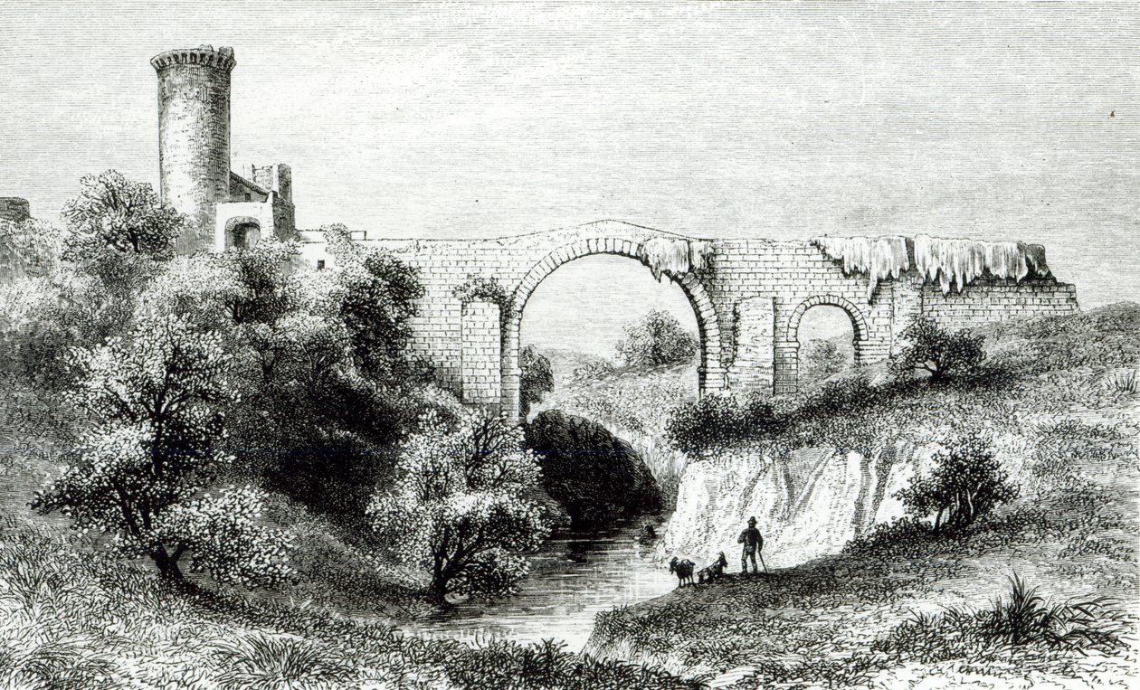 Ponte della Badia, Vulci door George Dennis