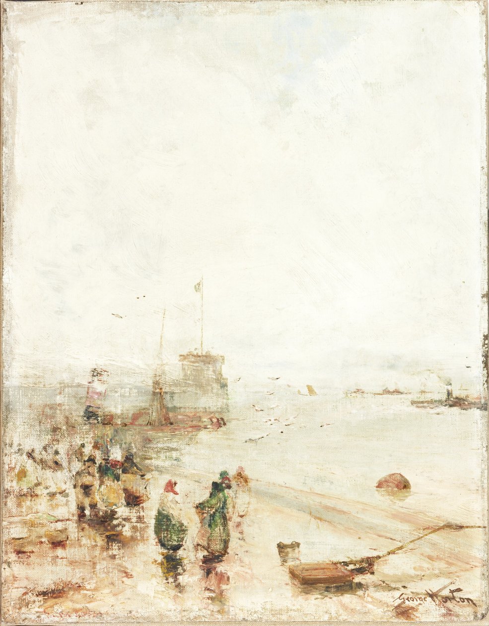 North Shields viskade door George Edward Horton