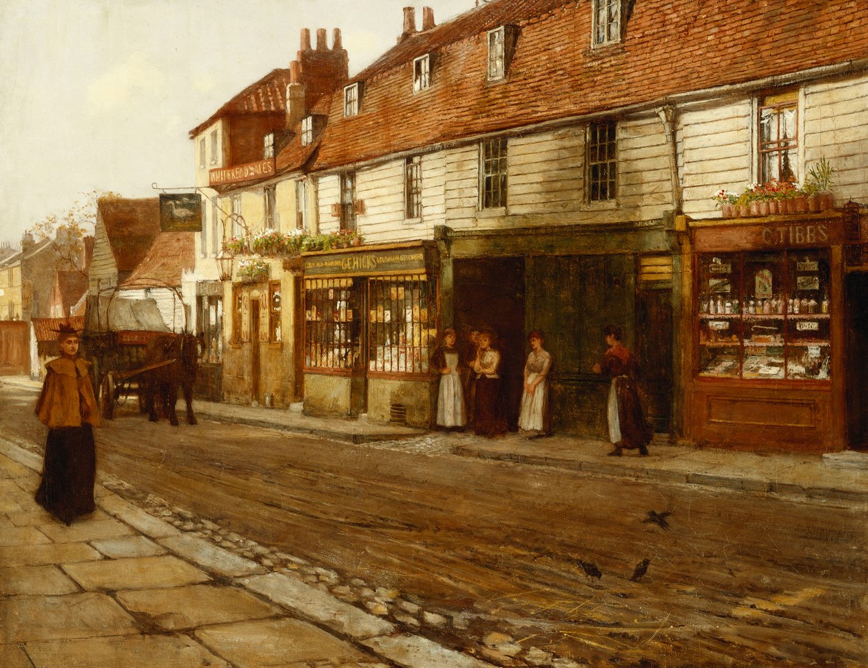 Eltham High Street door George Elgar Hicks