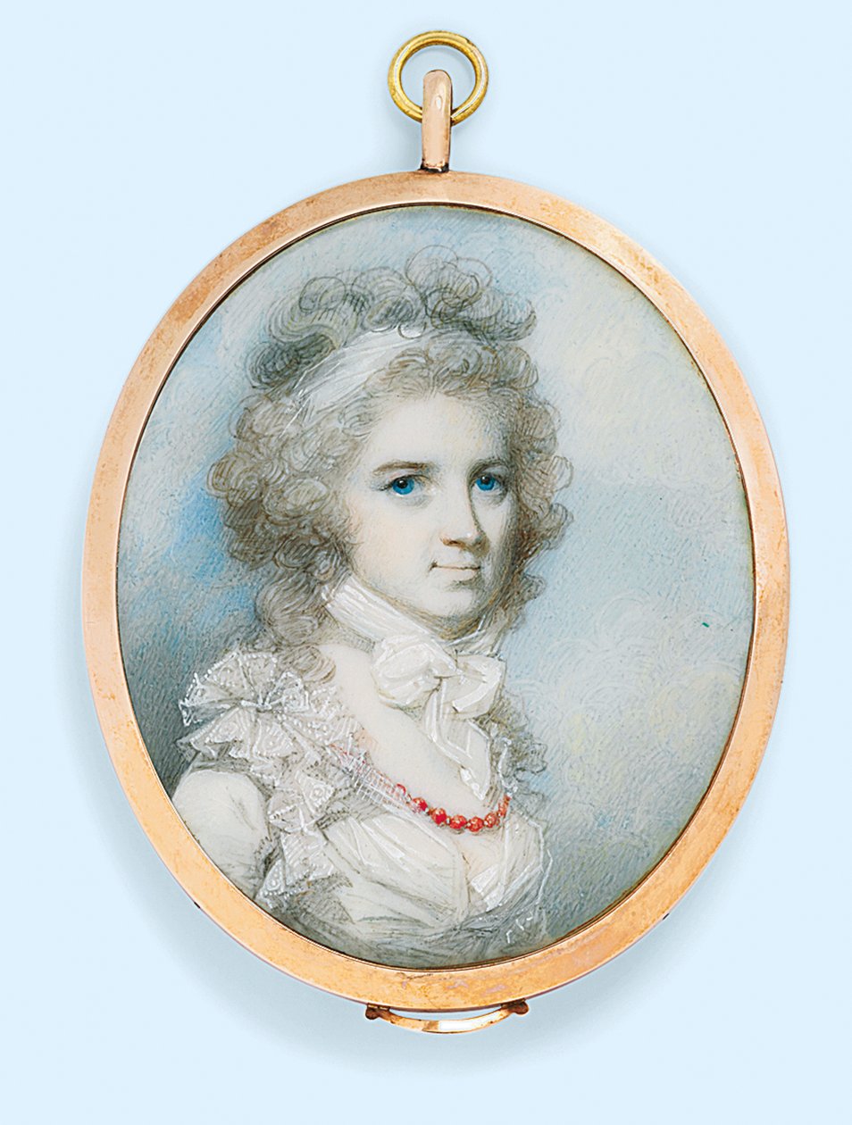 Mevrouw Thomas Graham (geboren Ann Paul) door George Engleheart