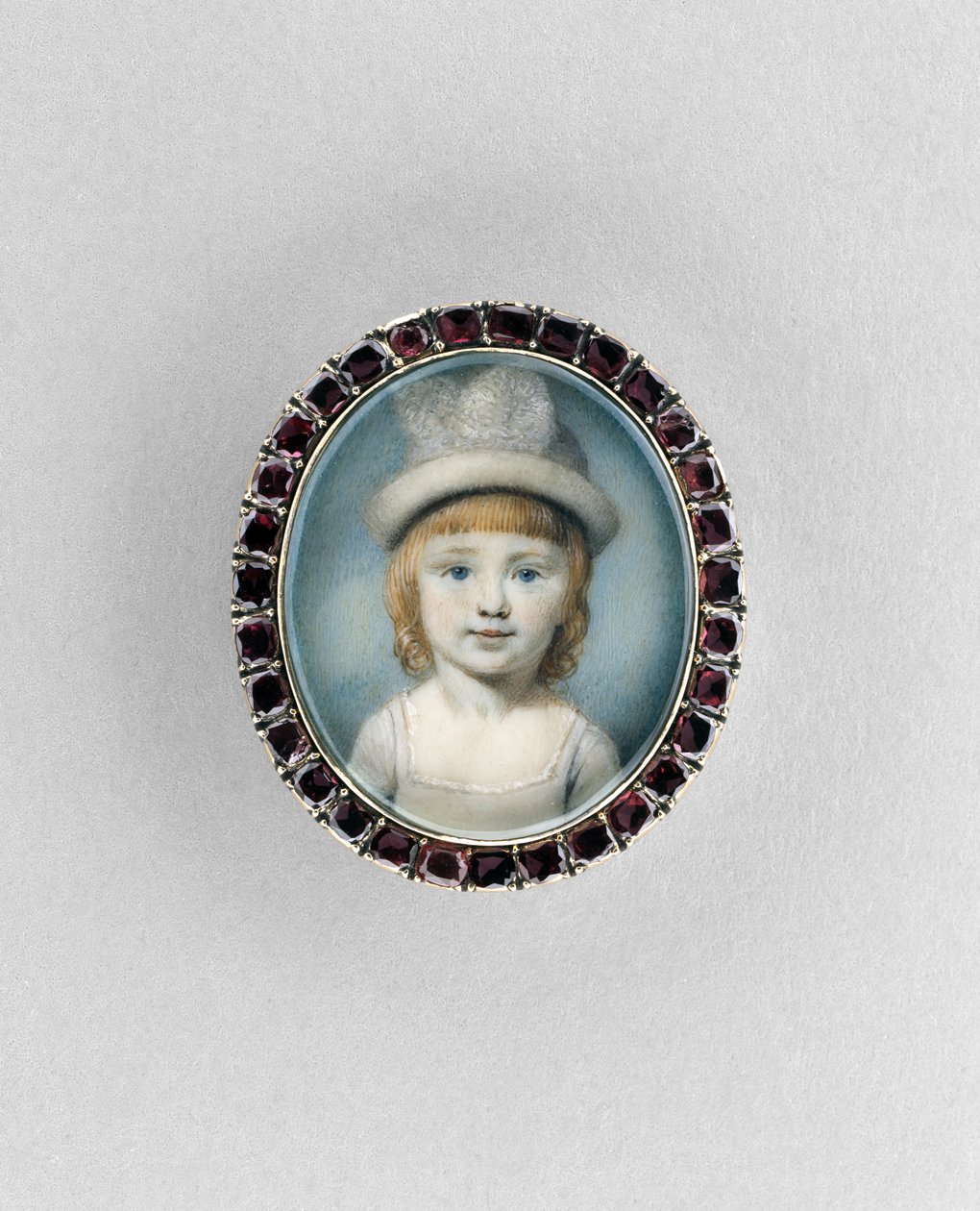 Portret van een Kind, ca. 1780 door George Engleheart