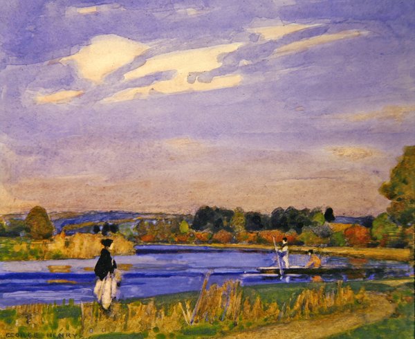 Op de Rivier door George F. Henry