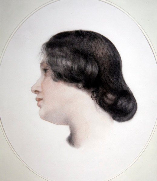 Portret van mevrouw Thoby Prinsep, ca. 1835 door George Frederic Watts