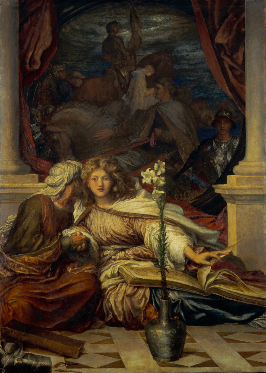 Britomart door George Frederick Watts