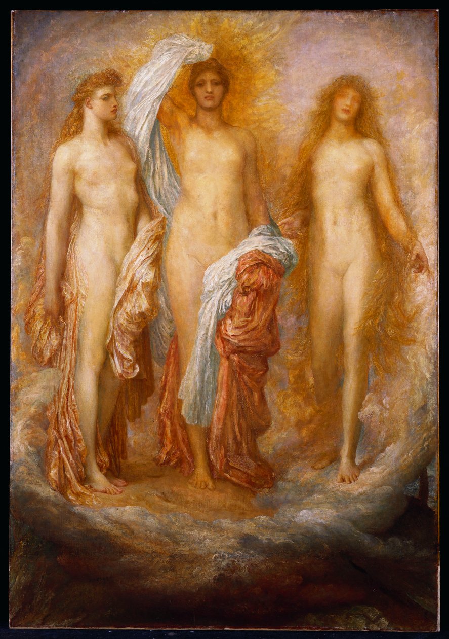 Olympus op Ida door George Frederick Watts