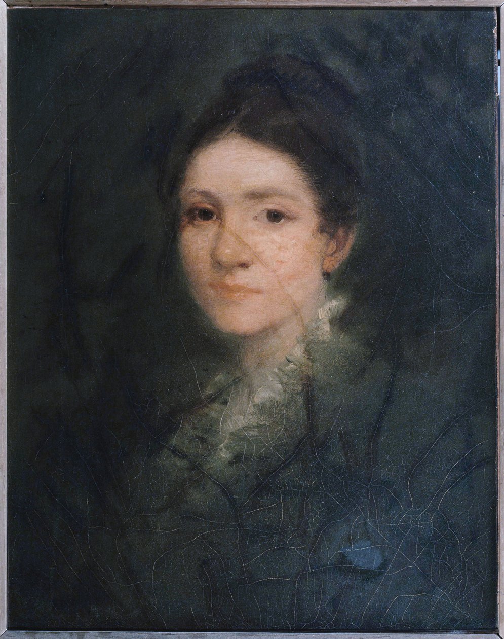 Portret van Mevrouw Aaron Fuller door George Fuller