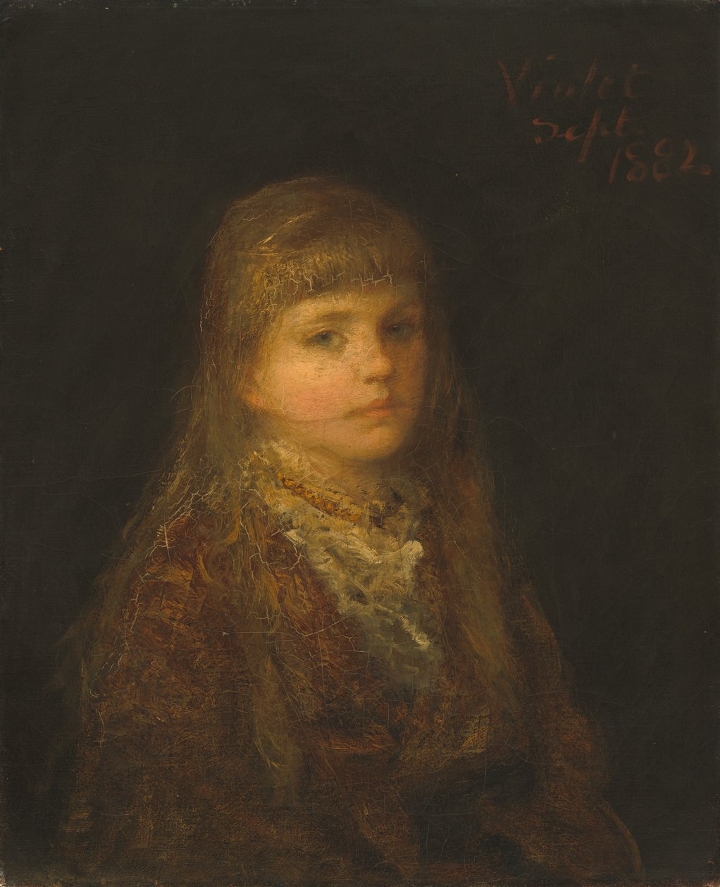 Viooltje door George Fuller