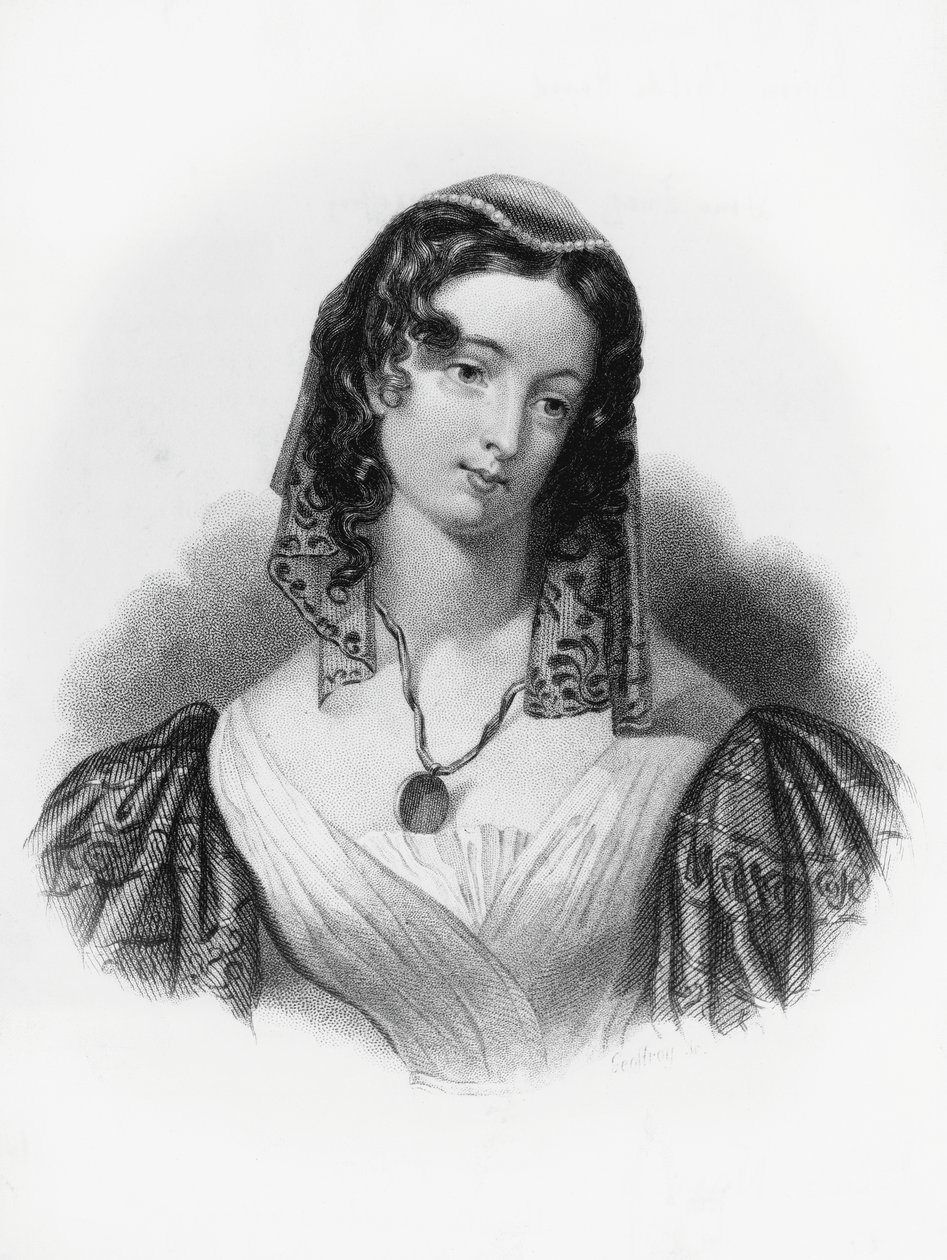 Inez, illustratie bij Childe Harold