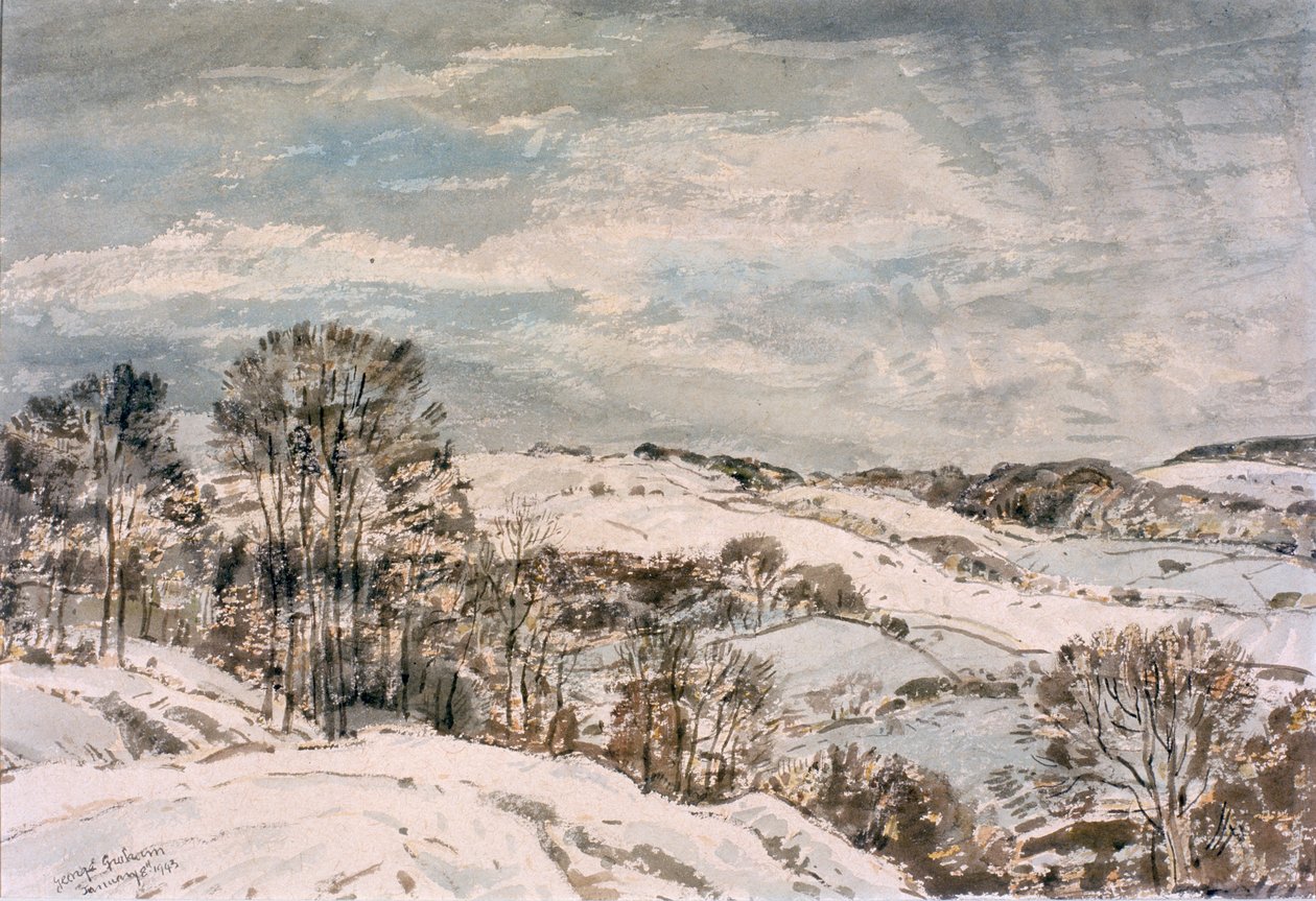 Winter in Wensleydale door George Graham