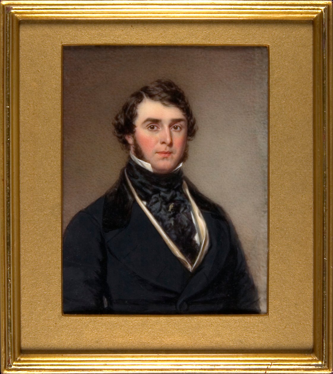 Portret van een man door George H. Hite