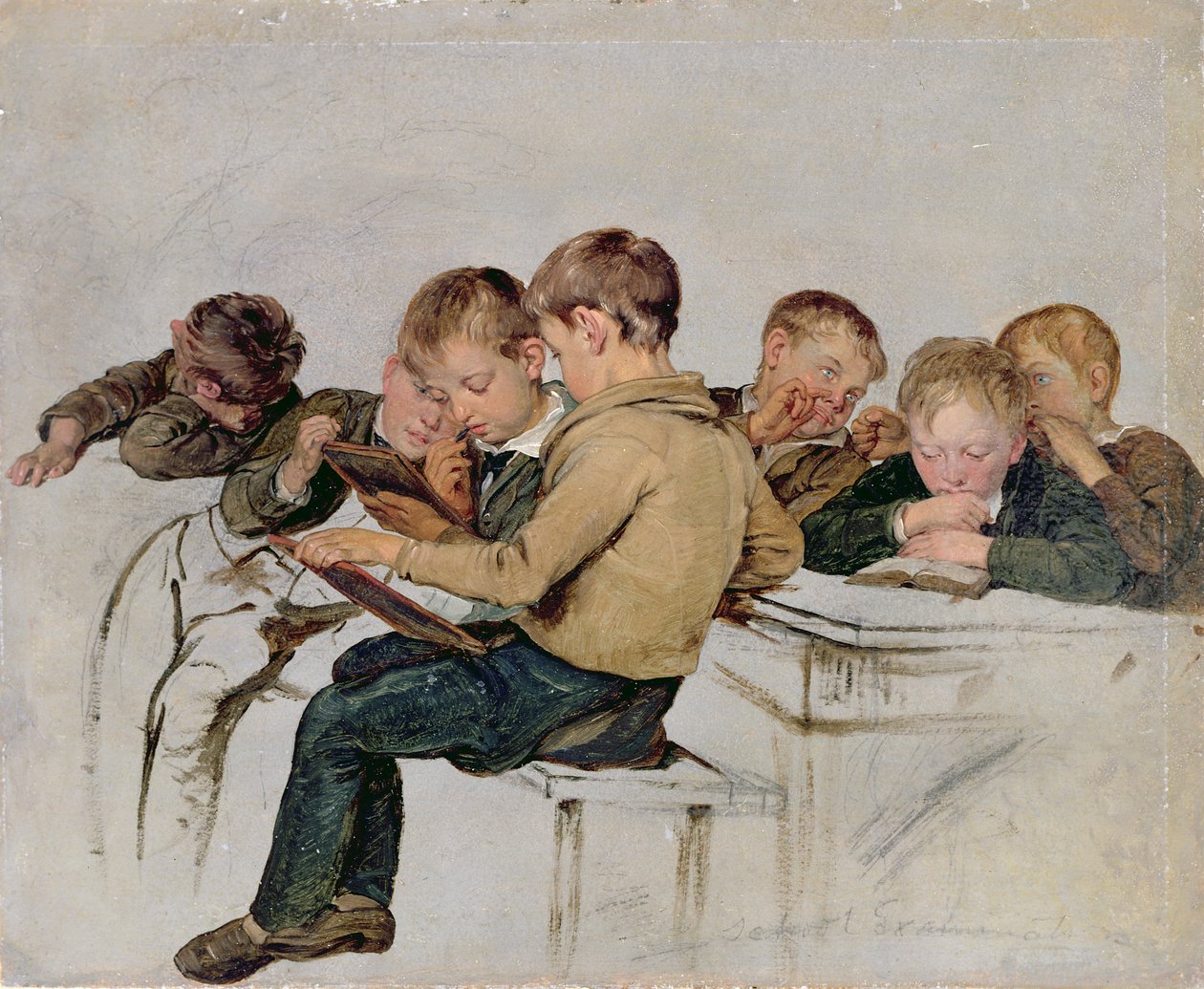Schoolonderzoek door George Harvey