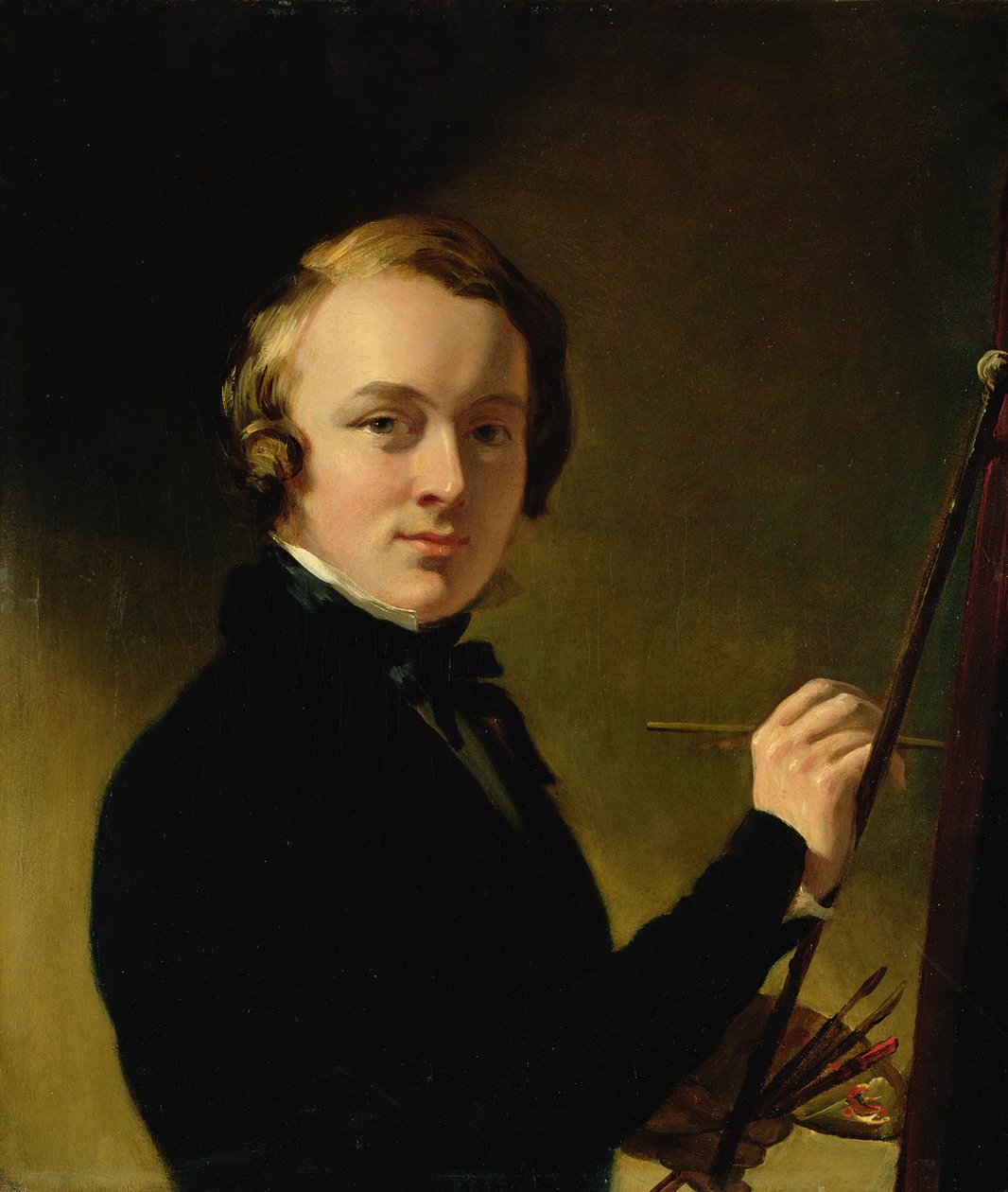 Zelfportret van de kunstenaar door George Hayter