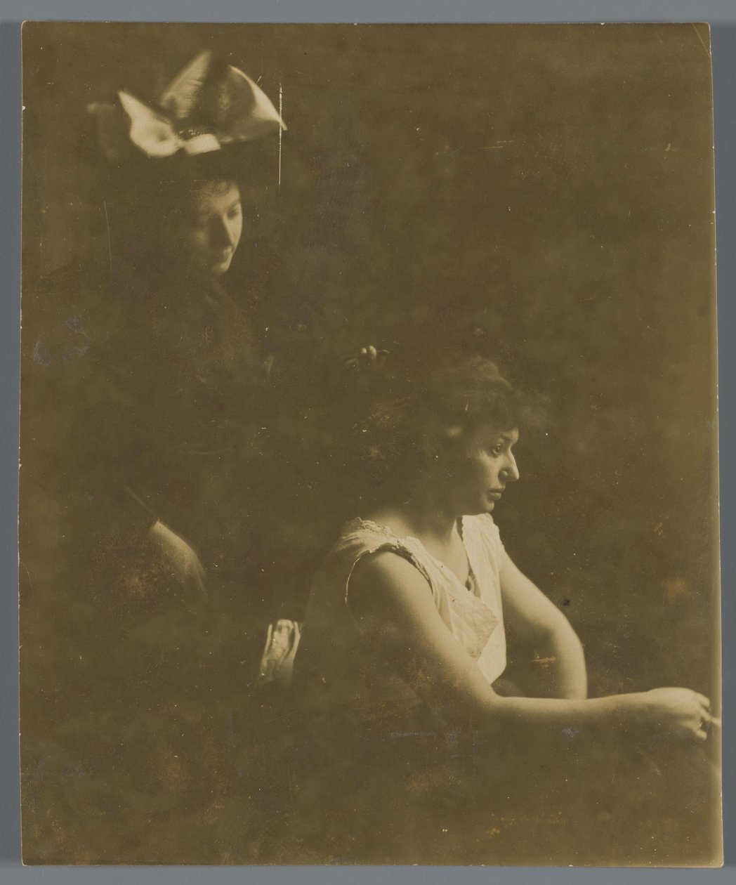 Portret van Marie en Lise Jordan door George Hendrik Breitner