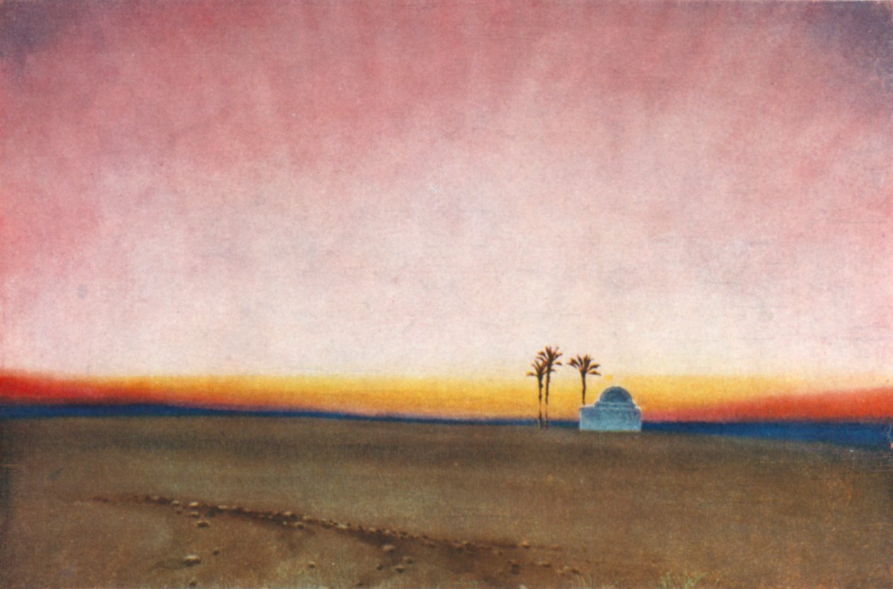 Delenda Est Carthago (kleurenlitho) door George Henry Benton Fletcher