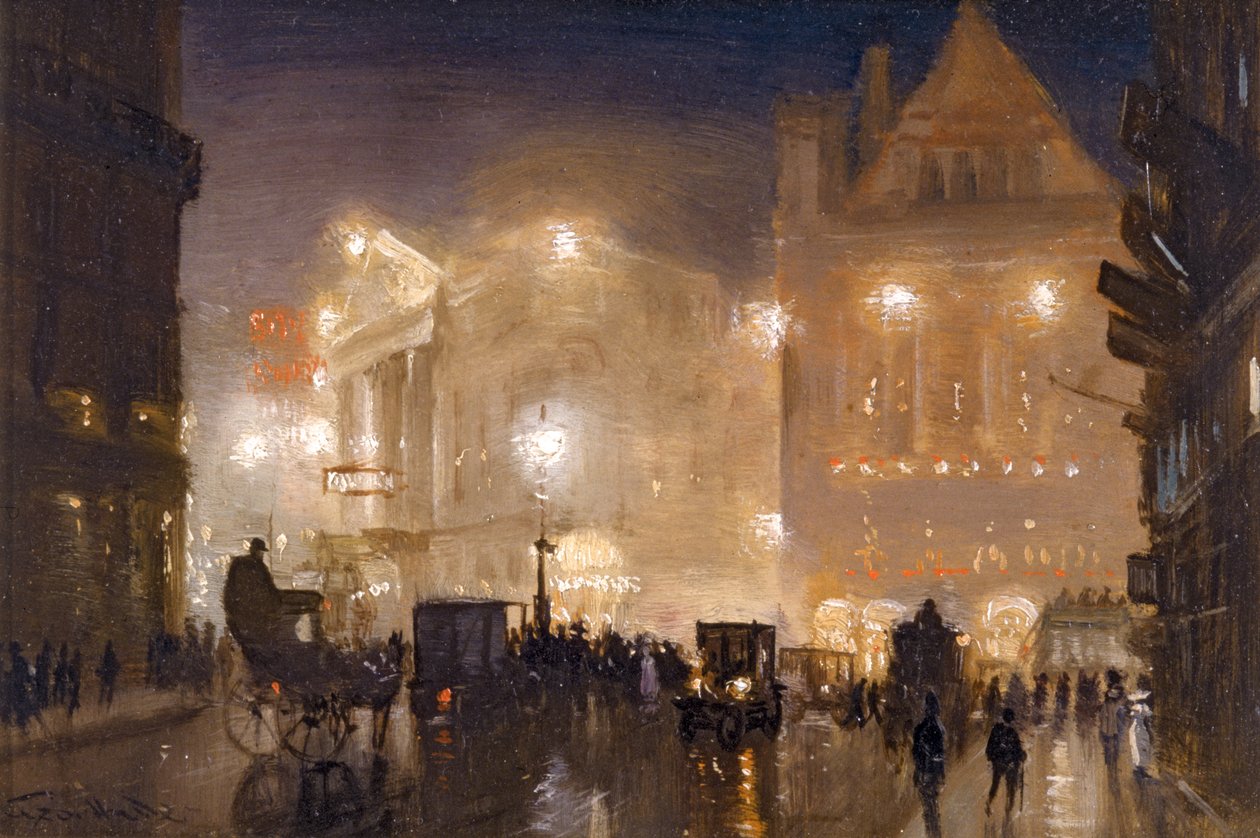 De Haymarket, Londen door George Hyde Pownall