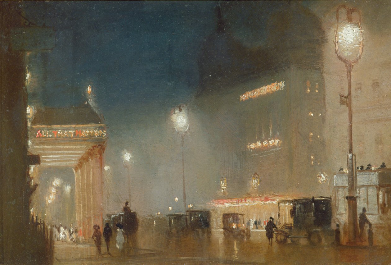 De Haymarket, Londen, ca. 1910 door George Hyde Pownall
