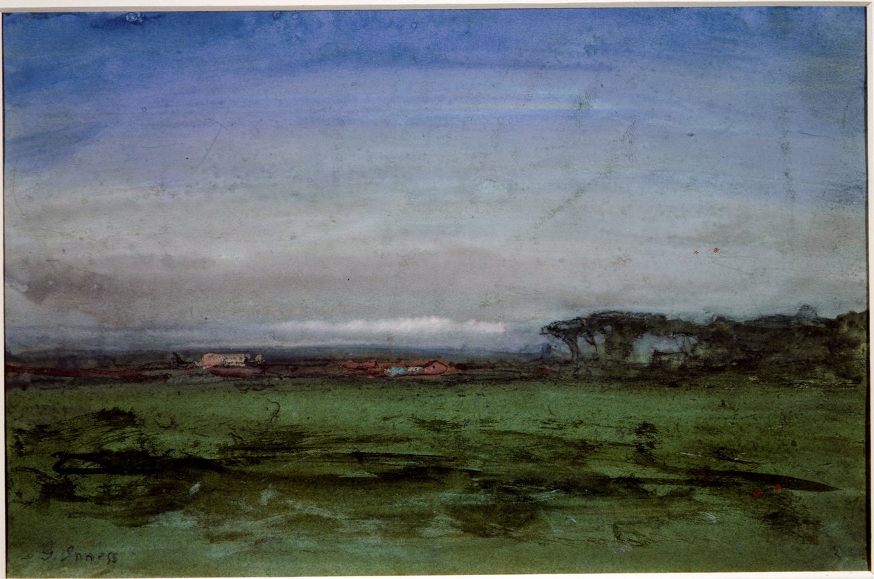 Door de Campagna door George Inness