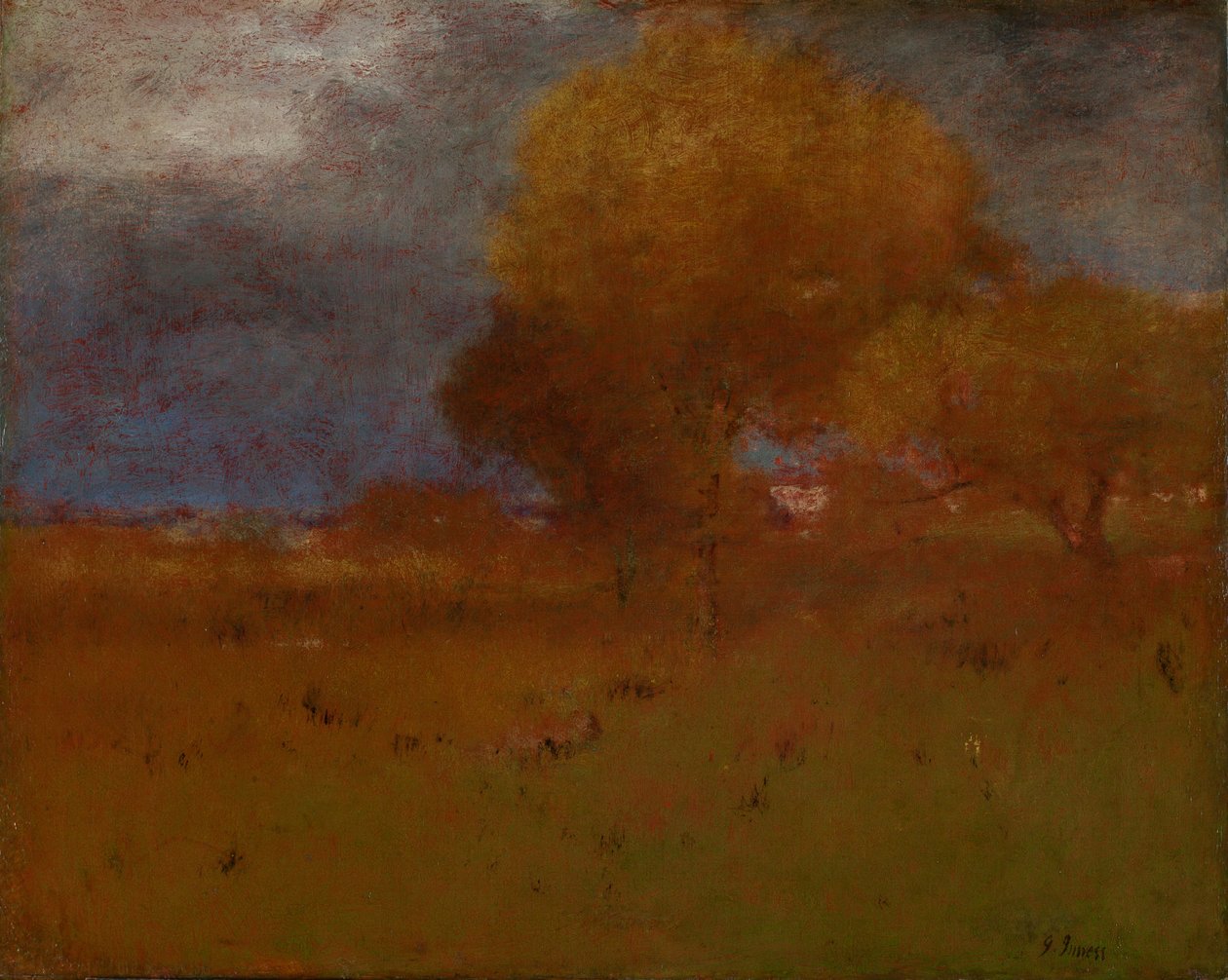 Herfst in Montclair door George Inness