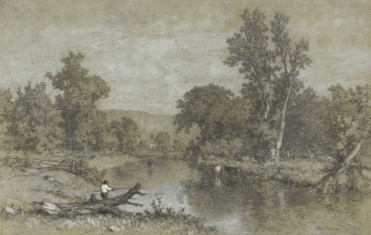 Milton, New York door George Inness