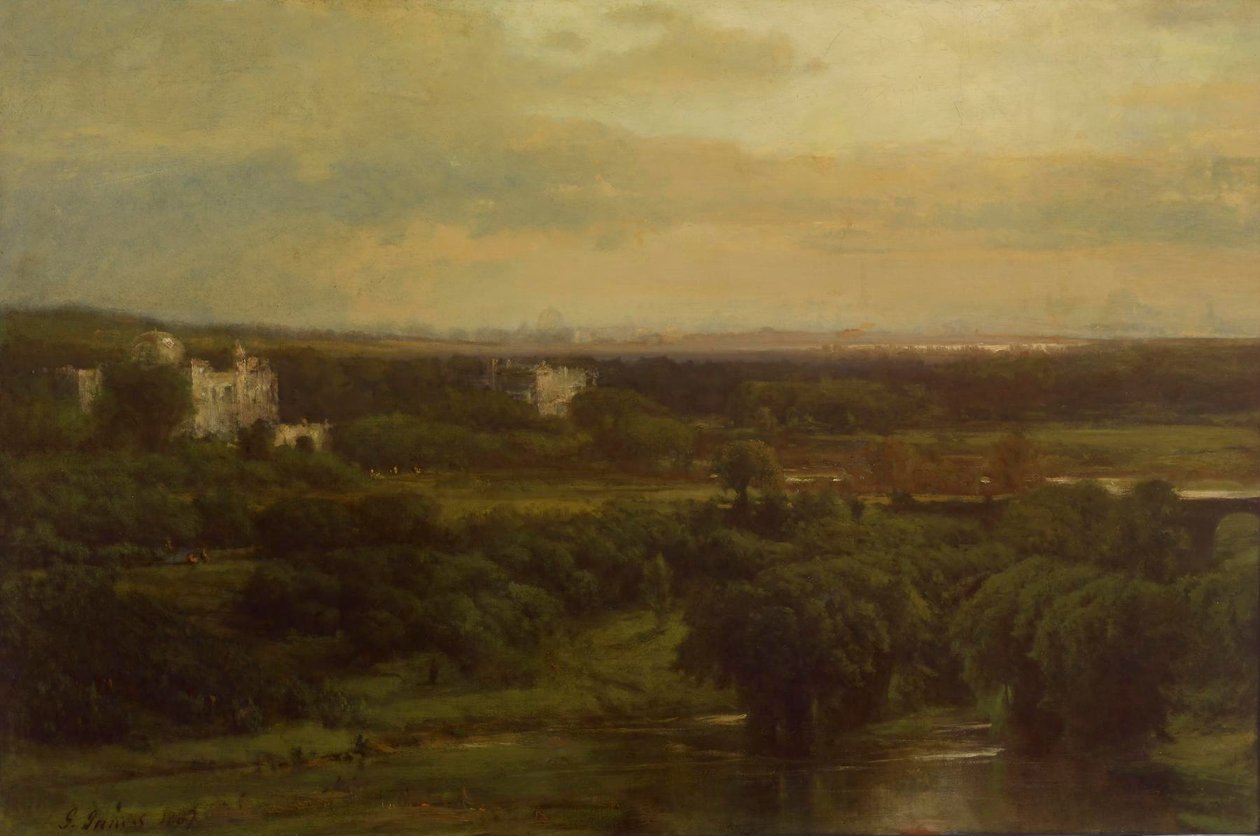De Vallei van de Olijven door George Inness