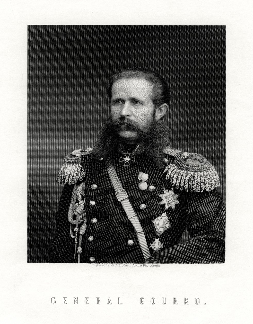 Iosif Vladimirovich Gurko, Russische veldmaarschalk door George J. Stodart