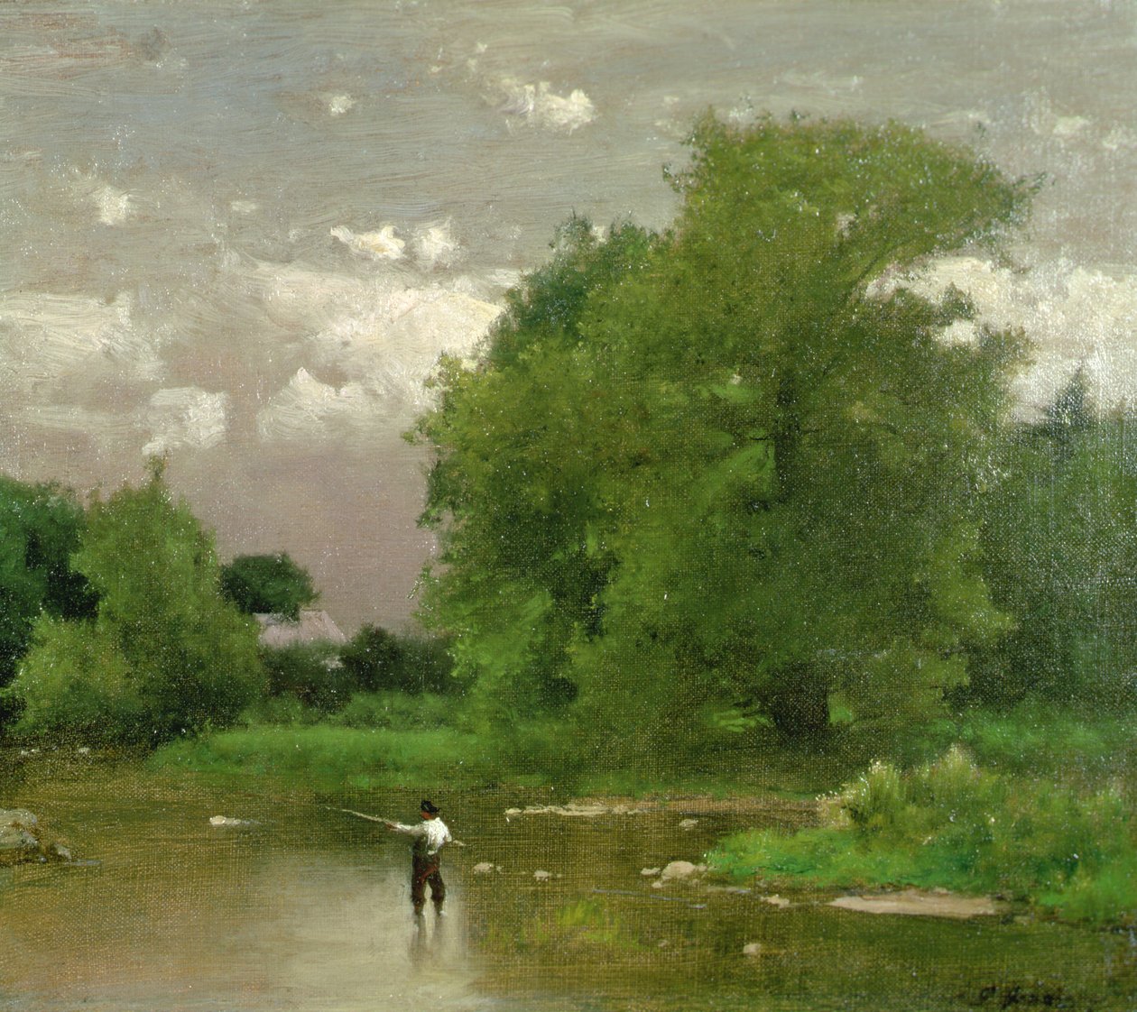 Pampton, New Jersey door George Jnr. Inness
