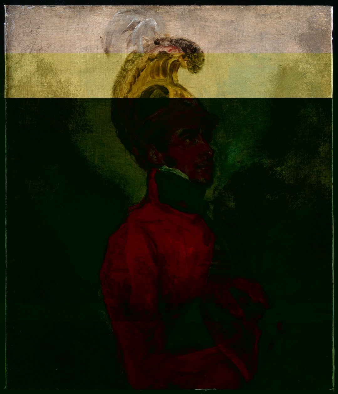 Een officier van de Life Guards, ca. 1815 door George Jones