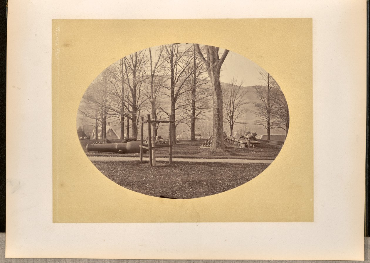 [Artilleriestücke und Munition, West Point] door George Kendall Warren