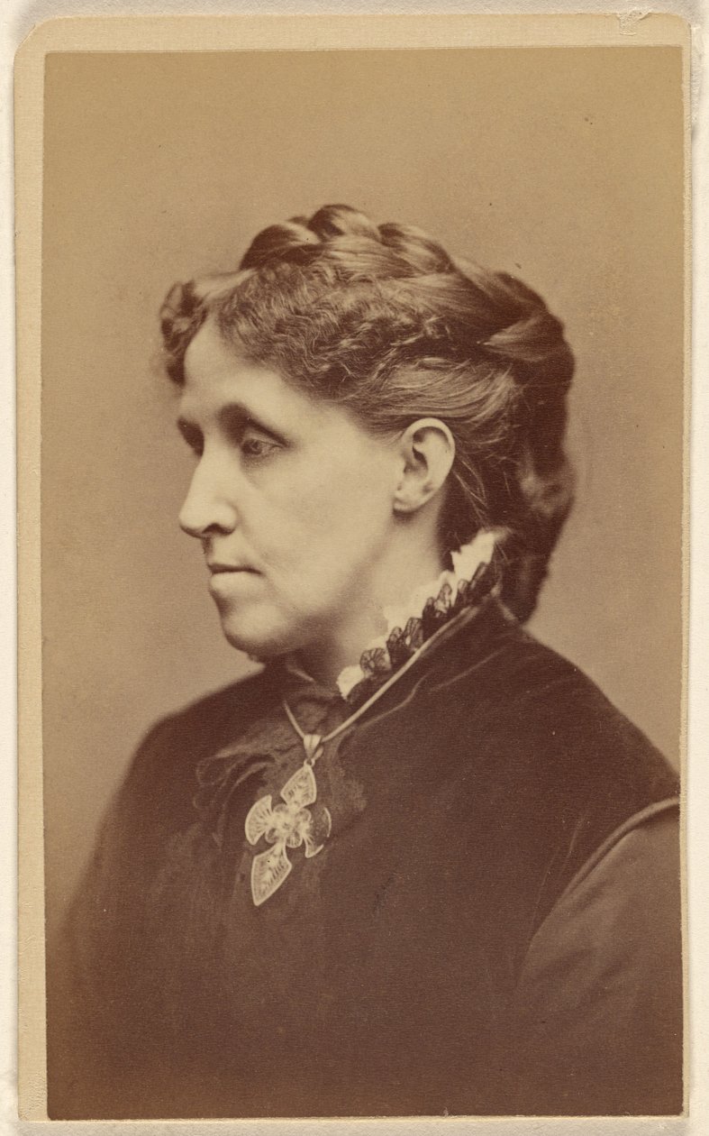 Louisa [May] Alcott (1832 - 1888) door George Kendall Warren