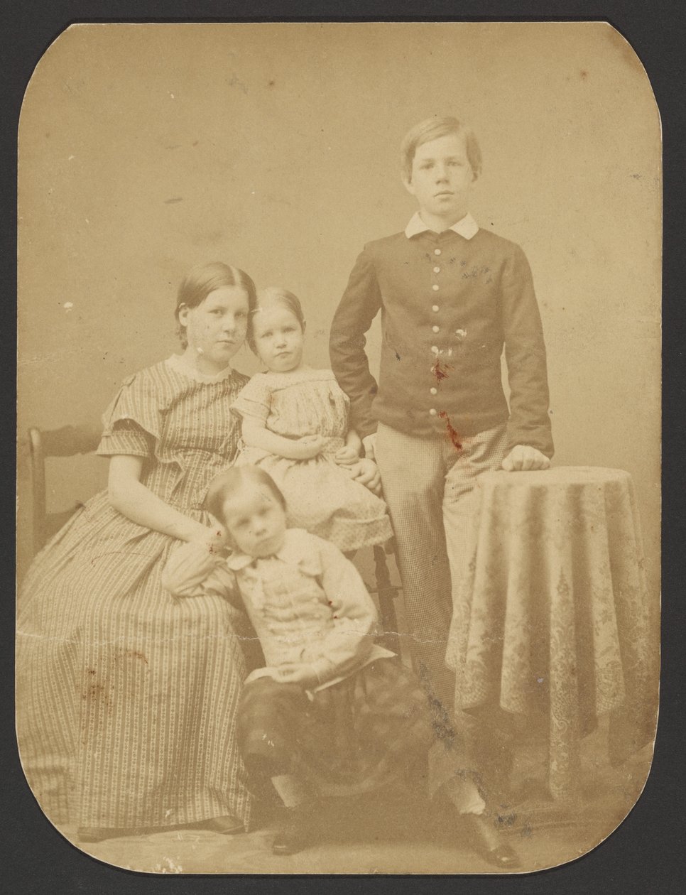 [Portret van de kinderen Francis] door George Kendall Warren